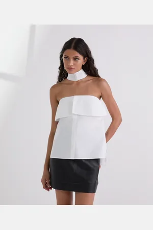 Karl Lagerfeld Chemise Bustier En Popeline