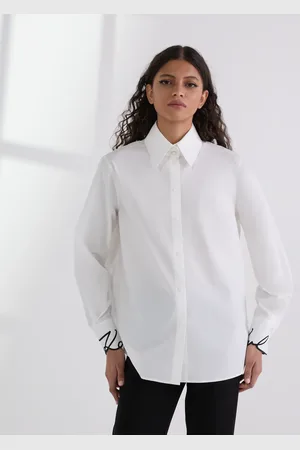 Karl Lagerfeld Chemise À Poignets Karl Signature