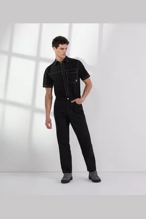 Karl Lagerfeld Contrast Stitch Pants