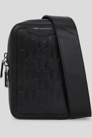 Karl Lagerfeld K/loom Leather Small Sling Bag