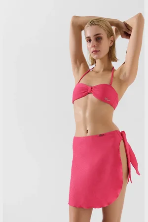 Karl Lagerfeld Ribbed Short Pareo