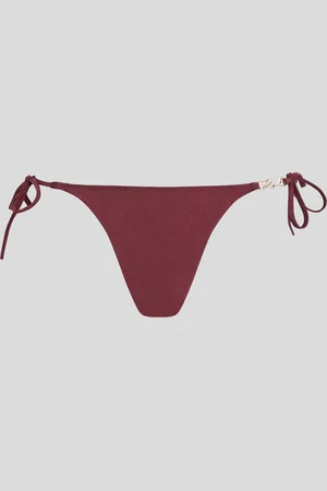 Karl Lagerfeld Side-tie Bikini Bottoms