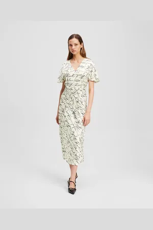 Karl Lagerfeld Satin Dress