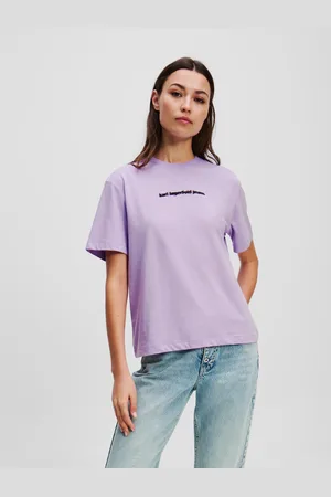 Karl Lagerfeld T-shirt Avec Logo Klj Flouté
