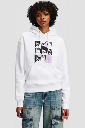 Karl Lagerfeld Sweat À Capuche Avec Imprimé Karl