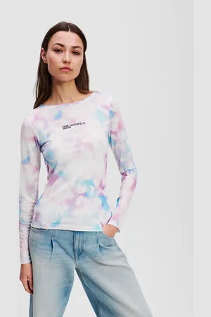 Karl Lagerfeld T-shirt En Maille Avec Imprimé Floral