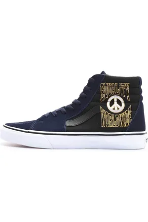 Vans Sk8 High Chaussure De Sport Femmes Bleu