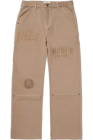 HONOR THE GIFT Script Carpenter Pantalon De Survêtement Marron