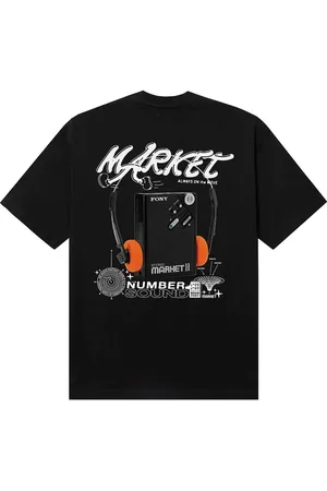 MARKET Audioman T-shirt Noir