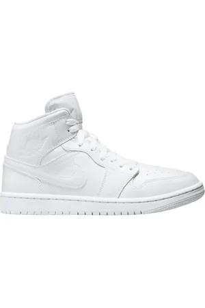 Jordan Air 1 Mid Chaussure De Sport Femmes Blanc C111