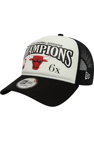 New Era Chicago Bulls Trucker Casquetteuchon Noir