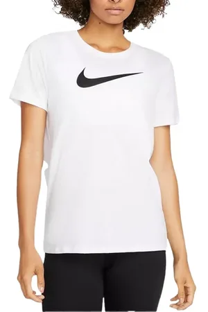 Nike Swoosh T-shirt Femmes Blanc C100