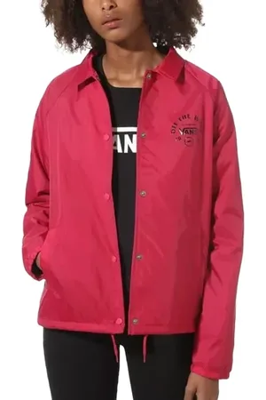Vans Attendance Jacket Veste Femmes Rouge