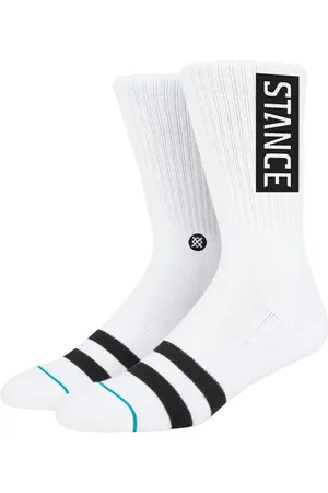 Stance Uncommon Solids Og Chaussettes Blanc