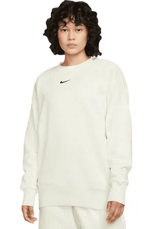 Nike Style Oversized Sweatshirt Femmes Blanc C133