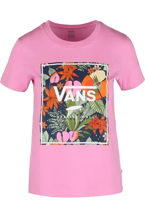 Vans Boxlet T-shirt Femmes Rose