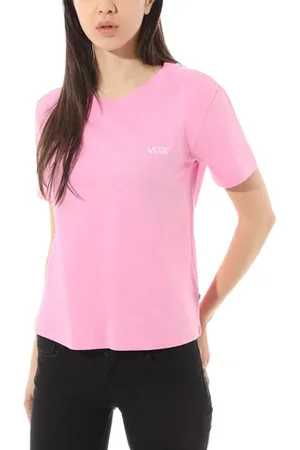 Vans Boxy T-shirt Femmes Rose