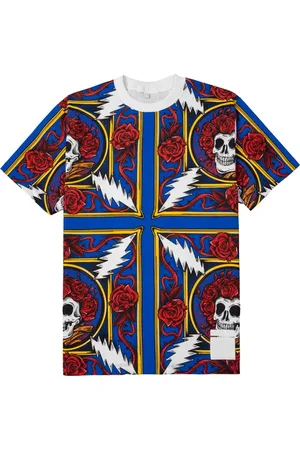 MARKET Bandana Border F1408 T-shirt Bleu