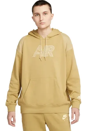 Nike Air Fleece Sweatshirt À Casquetteuche Femmes Vert C769