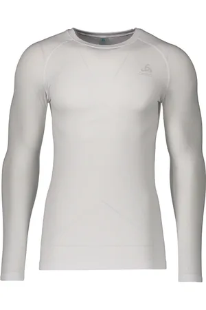 Odlo Performance Fundamentals Light L/s Crew Maillot Sous-couche Blanc