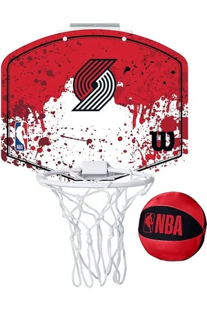 Wilson NBA Team Mini Hoop Portland Trail Blazers Produits Dérivés Multicolore