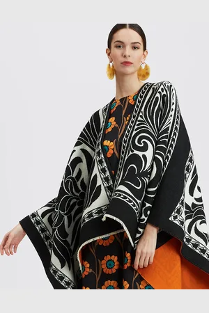 La DoubleJ Reversible Poncho - Femme Manteaux Et Blousons One Size