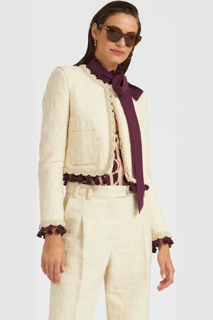 La DoubleJ Bijoux Jacket Embroidered - Femme Manteaux Et Blousons L