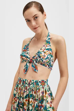 La DoubleJ Bow Bikini Top - Femme Ldj Archive Xs