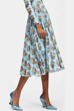 La DoubleJ Midi Soleil Skirt - Femme Ldj Archive Xs