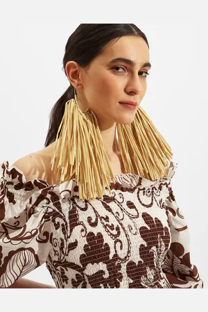La DoubleJ Fringe Earrings - Femme Ldj Archive One Size