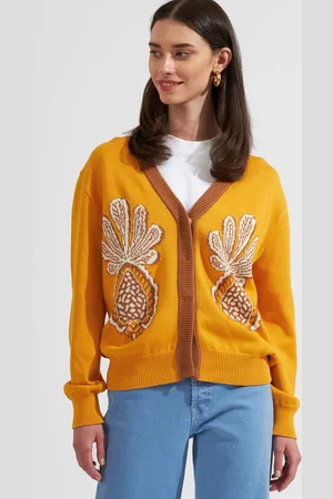La DoubleJ Pineapple Cardigan - Femme Ldj Archive L