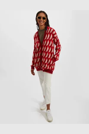 La DoubleJ Knit Leisure Cardigan - Femme Ldj Archive L