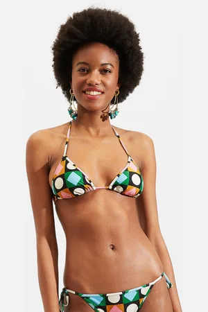 La DoubleJ Triangle Bikini Top - Femme Ldj Archive Xl
