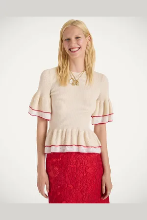 La DoubleJ Peplum Tee - Femme Pulls M