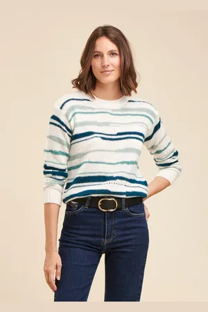 La Fee Maraboutee Pull rayures irrégulières