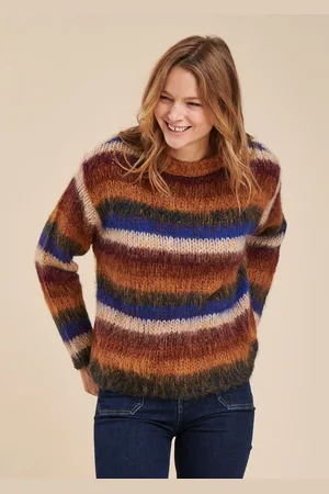 La Fee Maraboutee Pull rayé ample