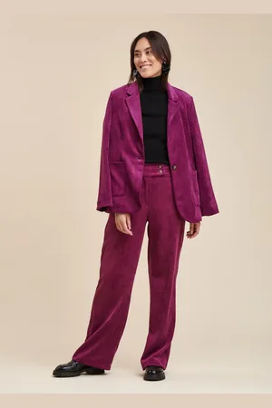 La Fee Maraboutee Pantalon velours coupe large