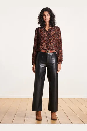 La Fee Maraboutee Pantalon large similicuir