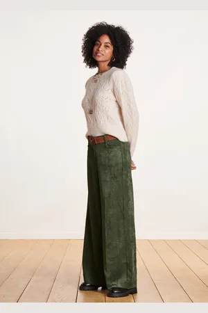 La Fee Maraboutee Pantalon large en velours