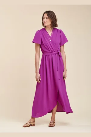 La Fee Maraboutee Robe longue faux portefeuille