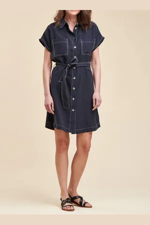 La Fee Maraboutee Robe chemise courte ceinturée