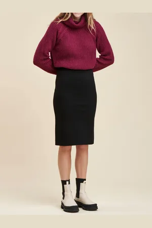La Fee Maraboutee Jupe crayon en jersey milano