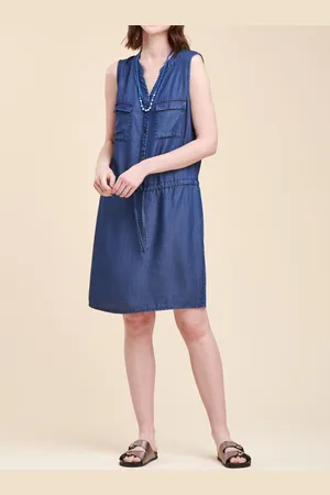 La Fee Maraboutee Robe courte fluide aspect jean