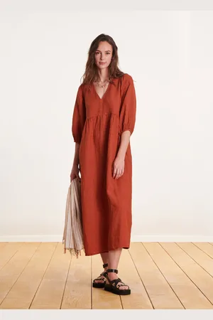 La Fee Maraboutee Robe longue en lin