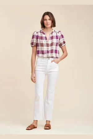 La Fee Maraboutee Pantalon cropped coton
