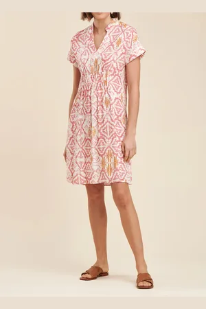 La Fee Maraboutee Robe courte ample imprimée en viscose écoresponsable Ecovero
