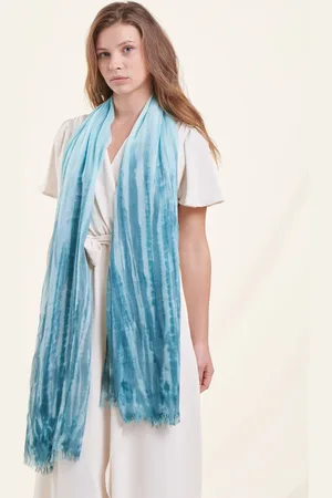 La Fee Maraboutee Foulard tie & dye bleu