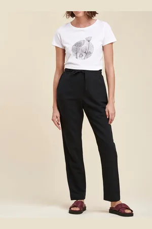 La Fee Maraboutee Pantalon fluide, coupe carotte