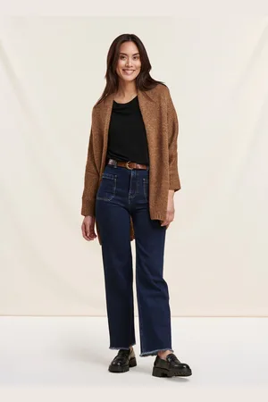 La Fee Maraboutee Ceinture sangle en cuir fendu
