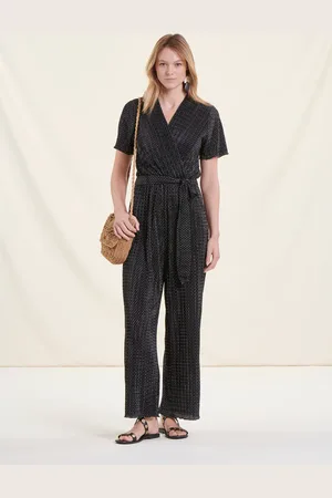 La Fee Maraboutee Combinaison pantalon à pois noir et blanc